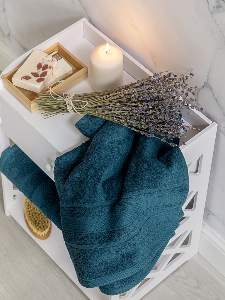 Полотенце махровое "Барбара", голубая ель, Mia Cara 3