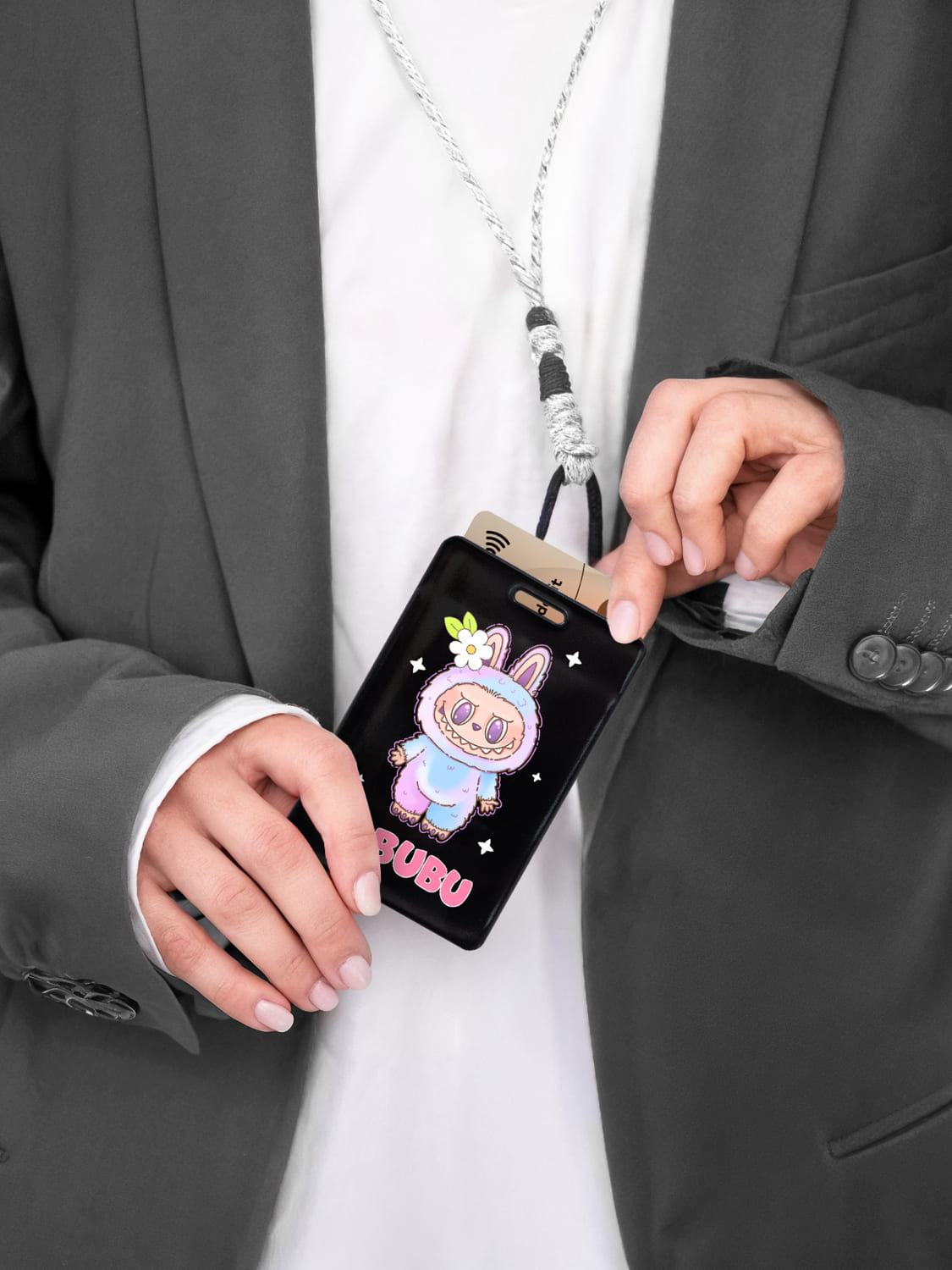 Чехол для карт Crazy Getup Лабубу 2