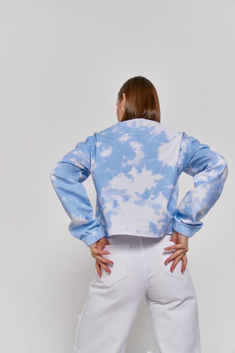 Укороченный свитшот Crazy Getup 4