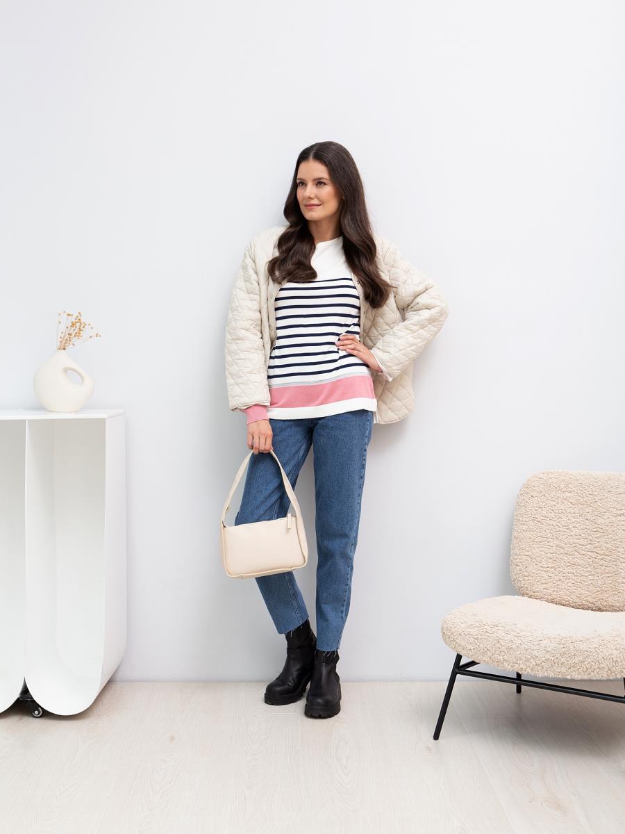 Джемпер "Diamond Shine", белый, BeGood 3