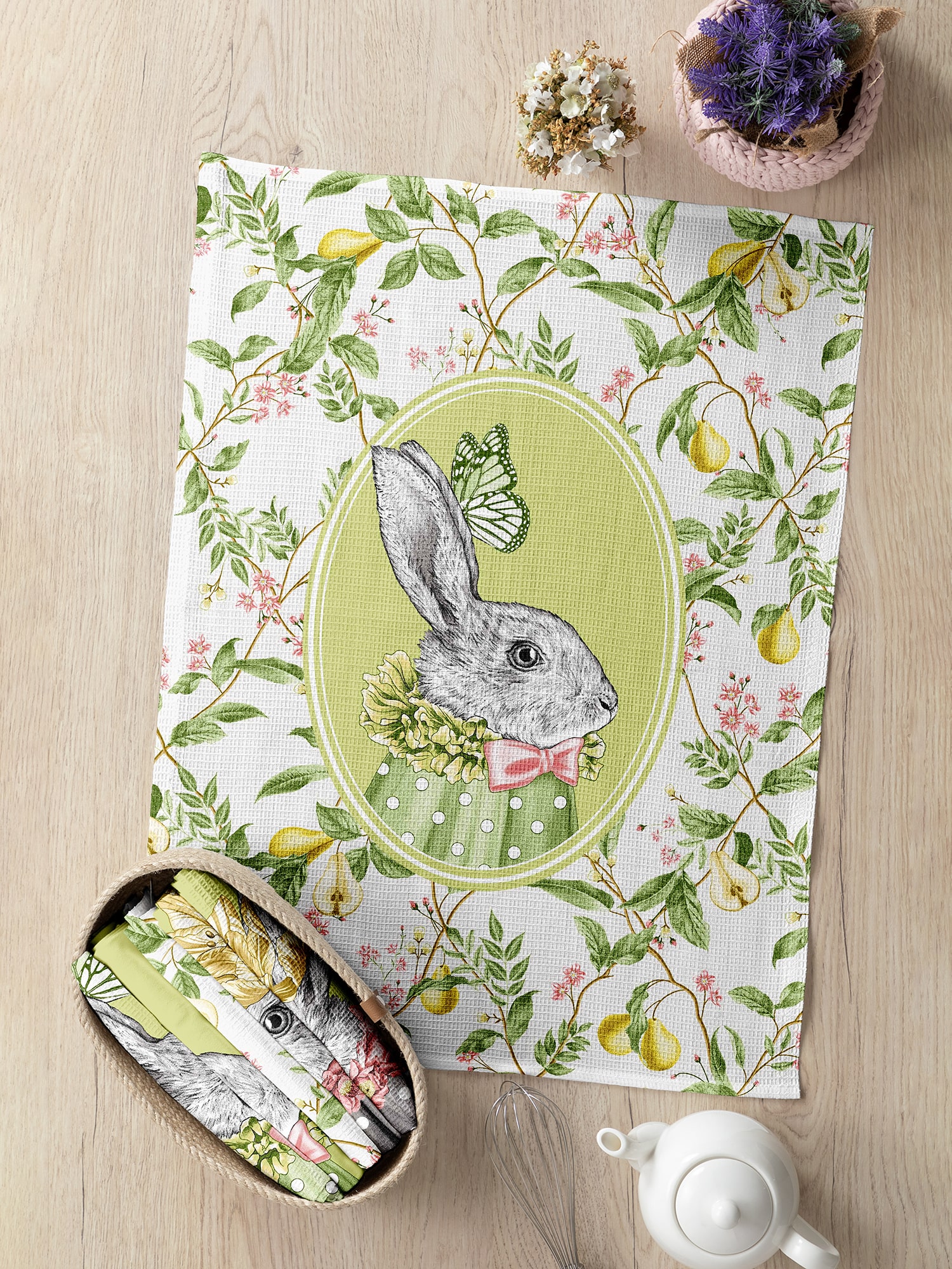 Комплект полотенец Mia Cara Rabbit time 1