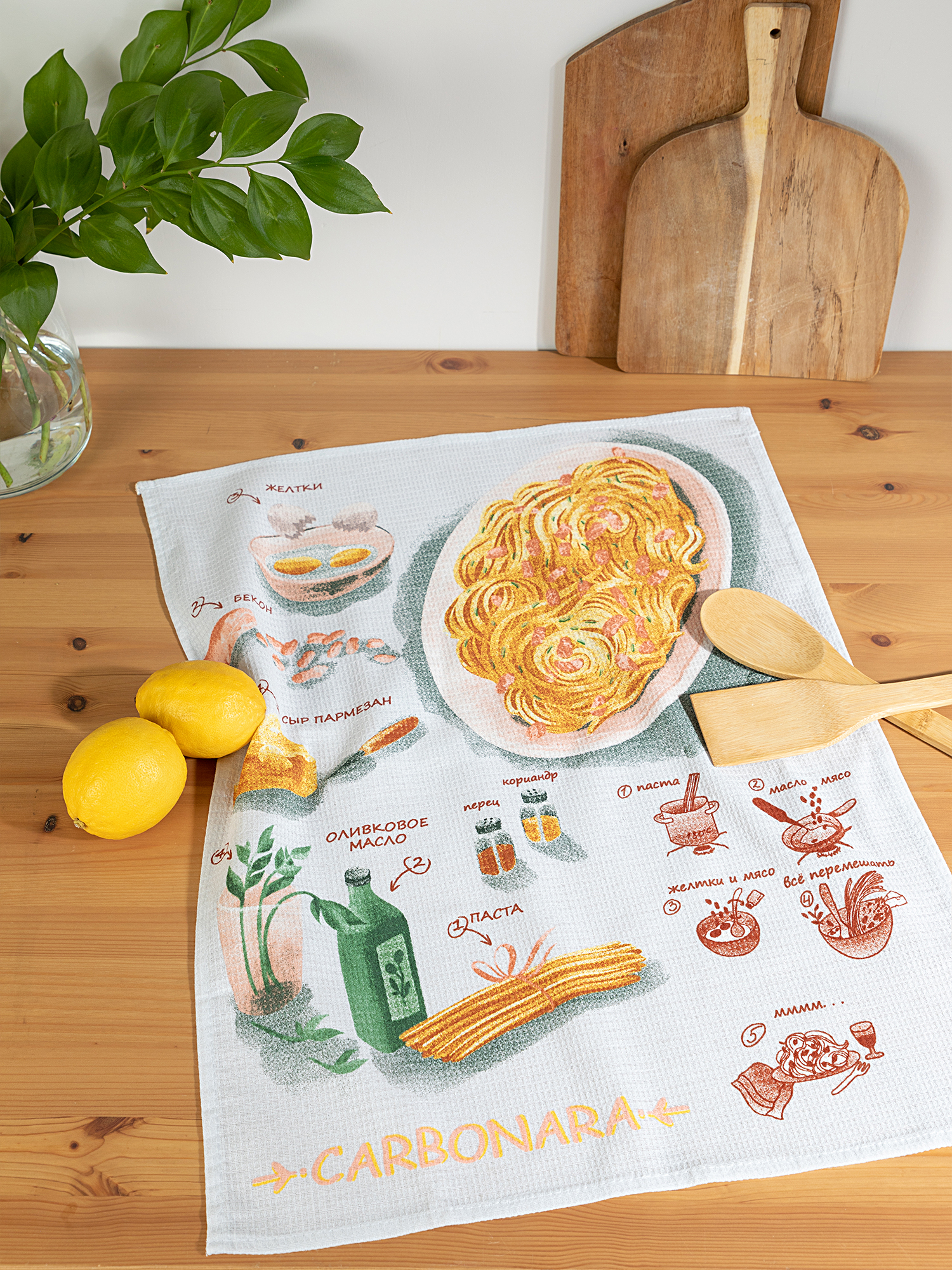 Комплект полотенец Унисон Kitchen recipes 9