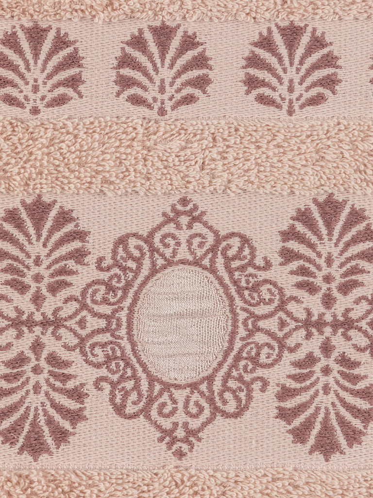 Полотенце махровое "Элис", пудровый, Mia Cara 3