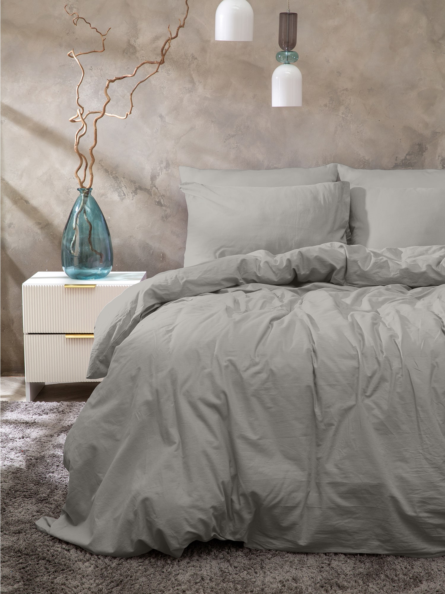 Постельное бельё Унисон Grey 1