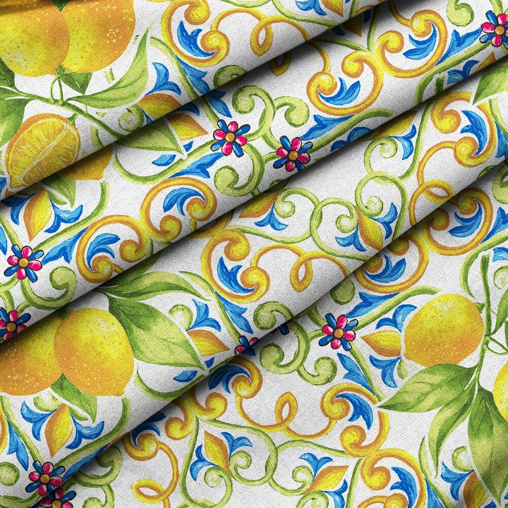 Скатерть рогожка "Lemonade", Mia Cara 5