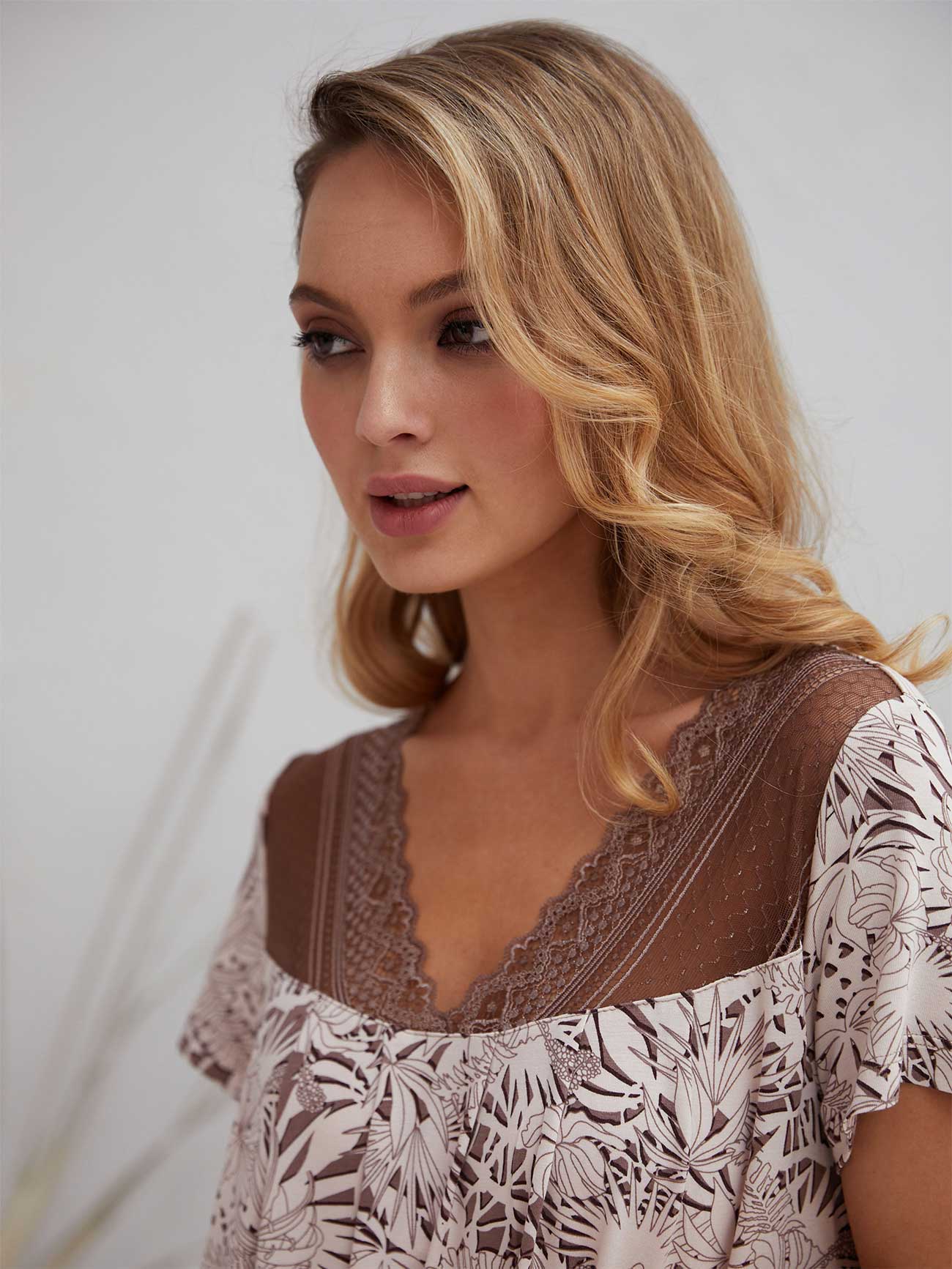 Сорочка La Trufell цветы, Mia Cara 3