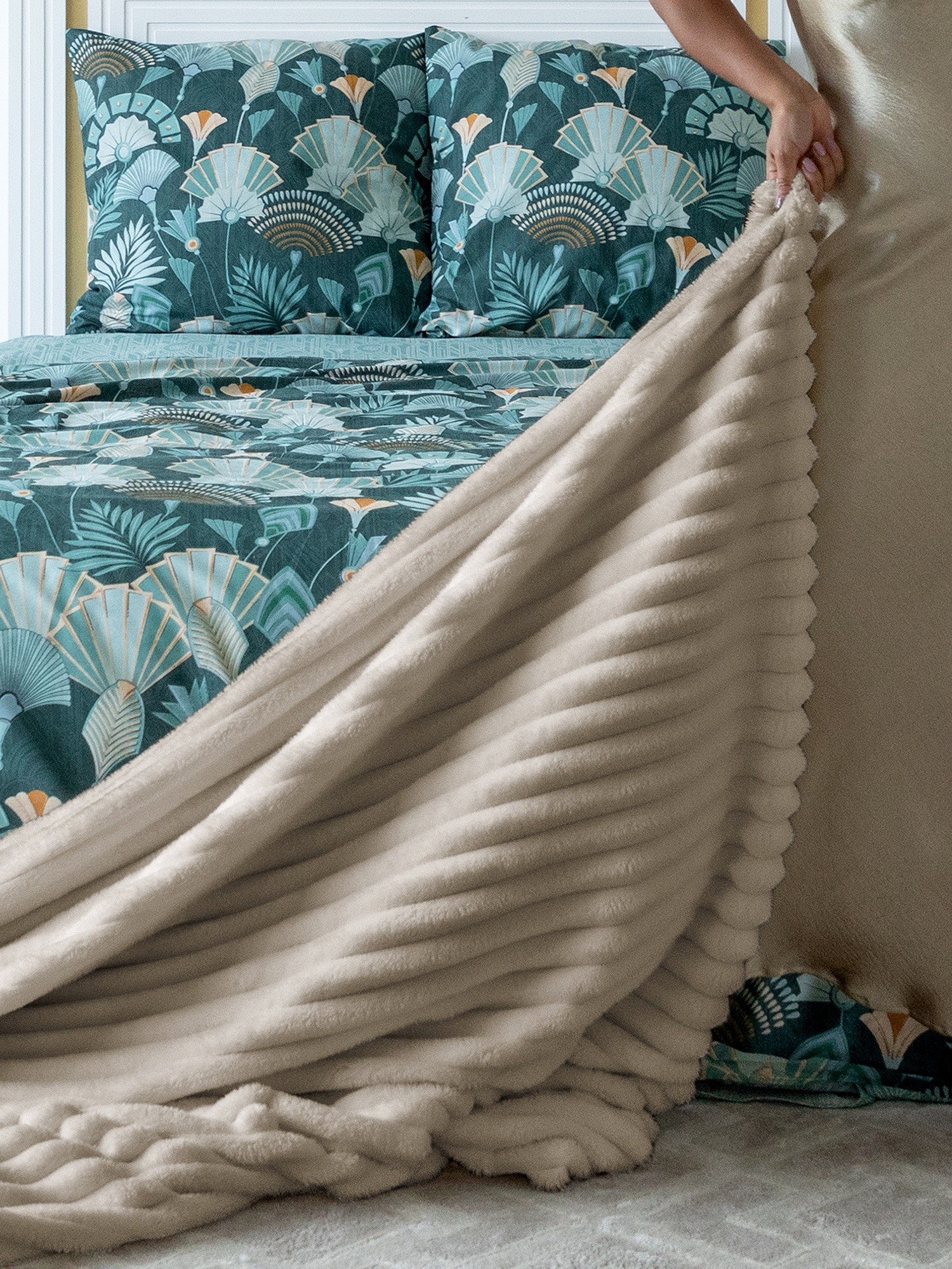 Плед Унисон Cappuccino 1