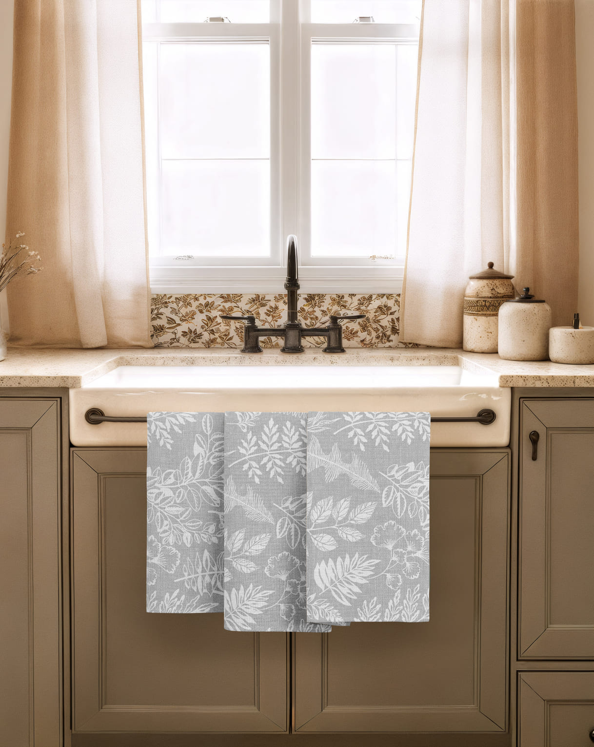 Комплект полотенец Mia Cara Зеленый луг 0