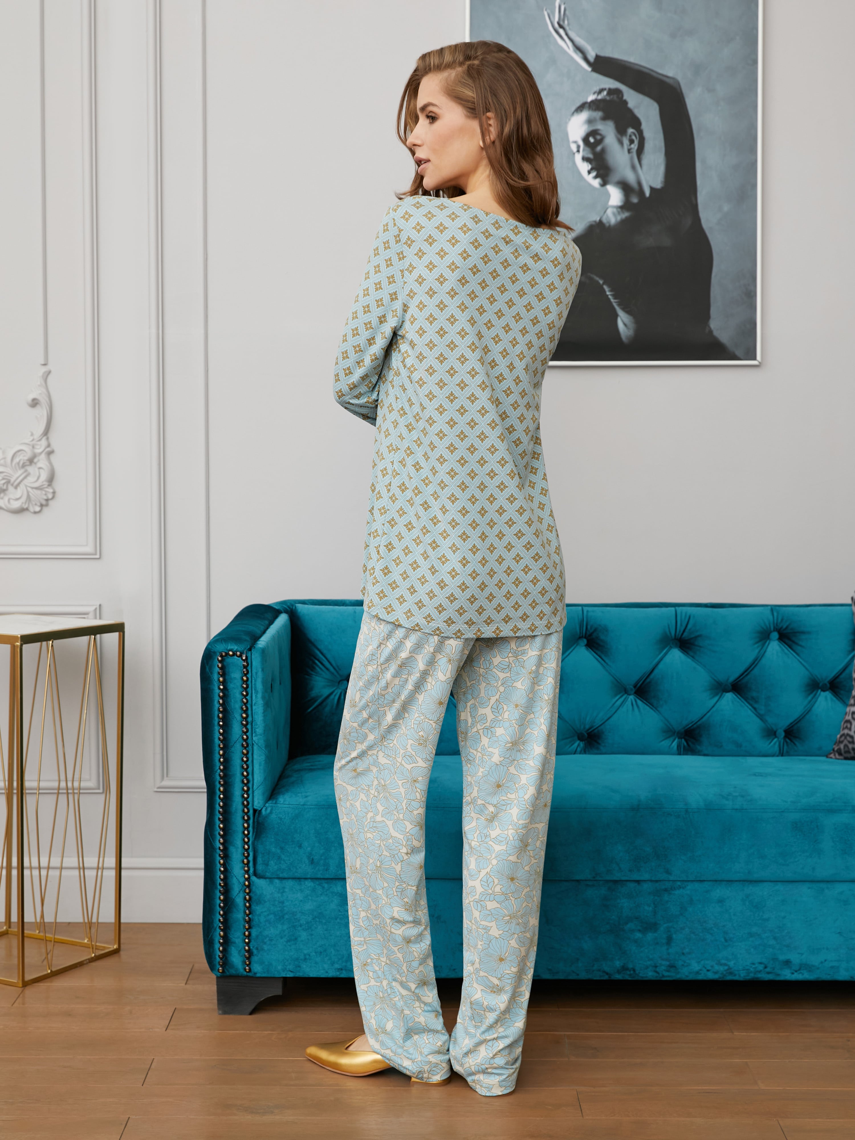 Пижама Mia Cara Цветы 1