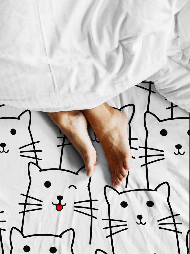 Простыня Crazy Getup Black cats 1