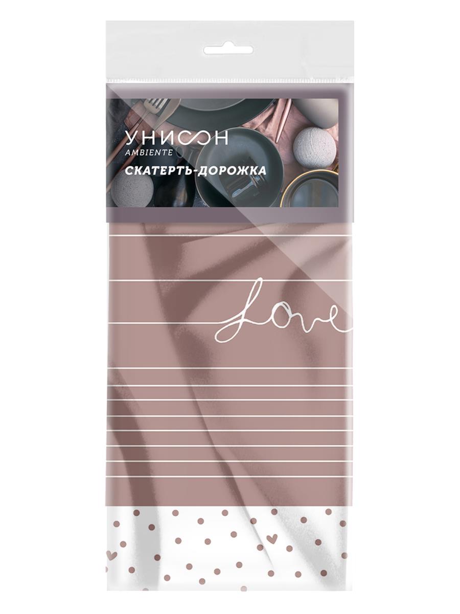 Скатерть-дорожка Унисон Love 2