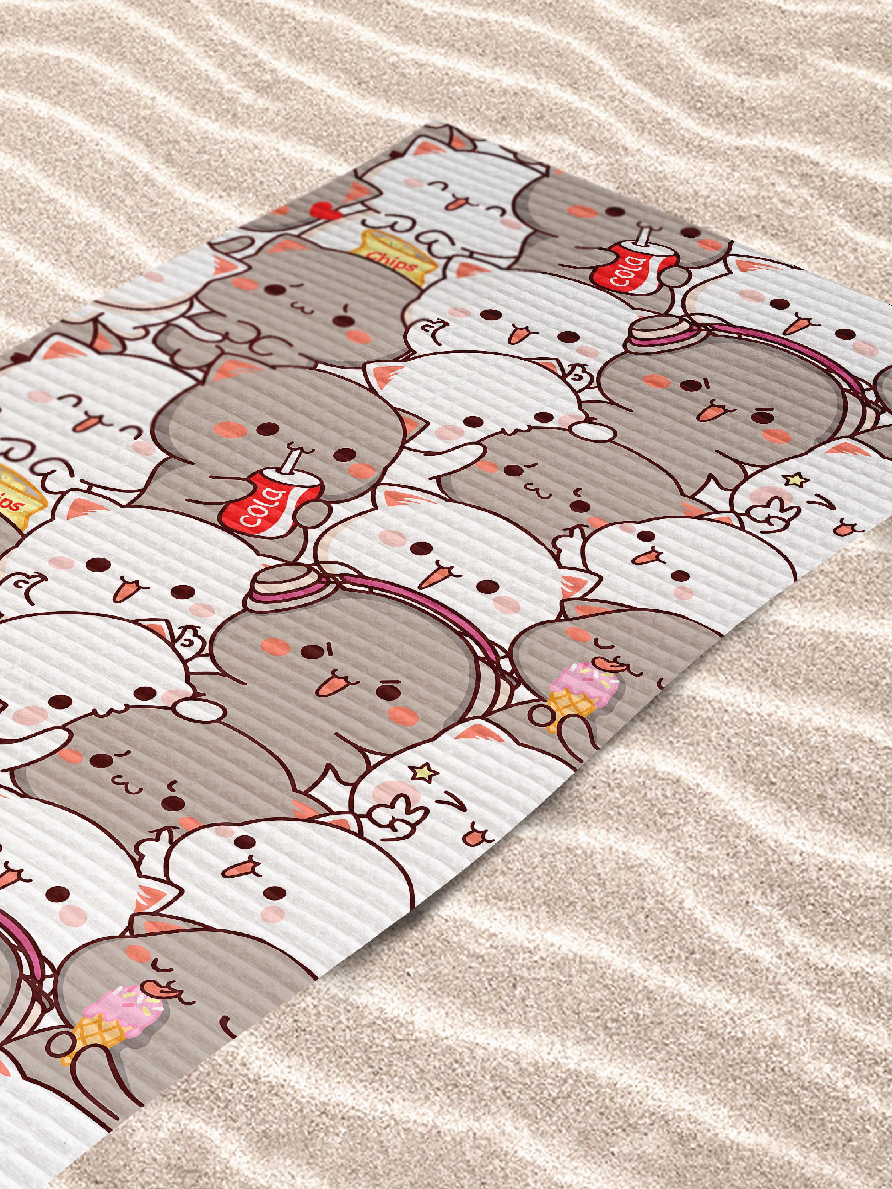 Полотенце Juno Kawaii cats 2