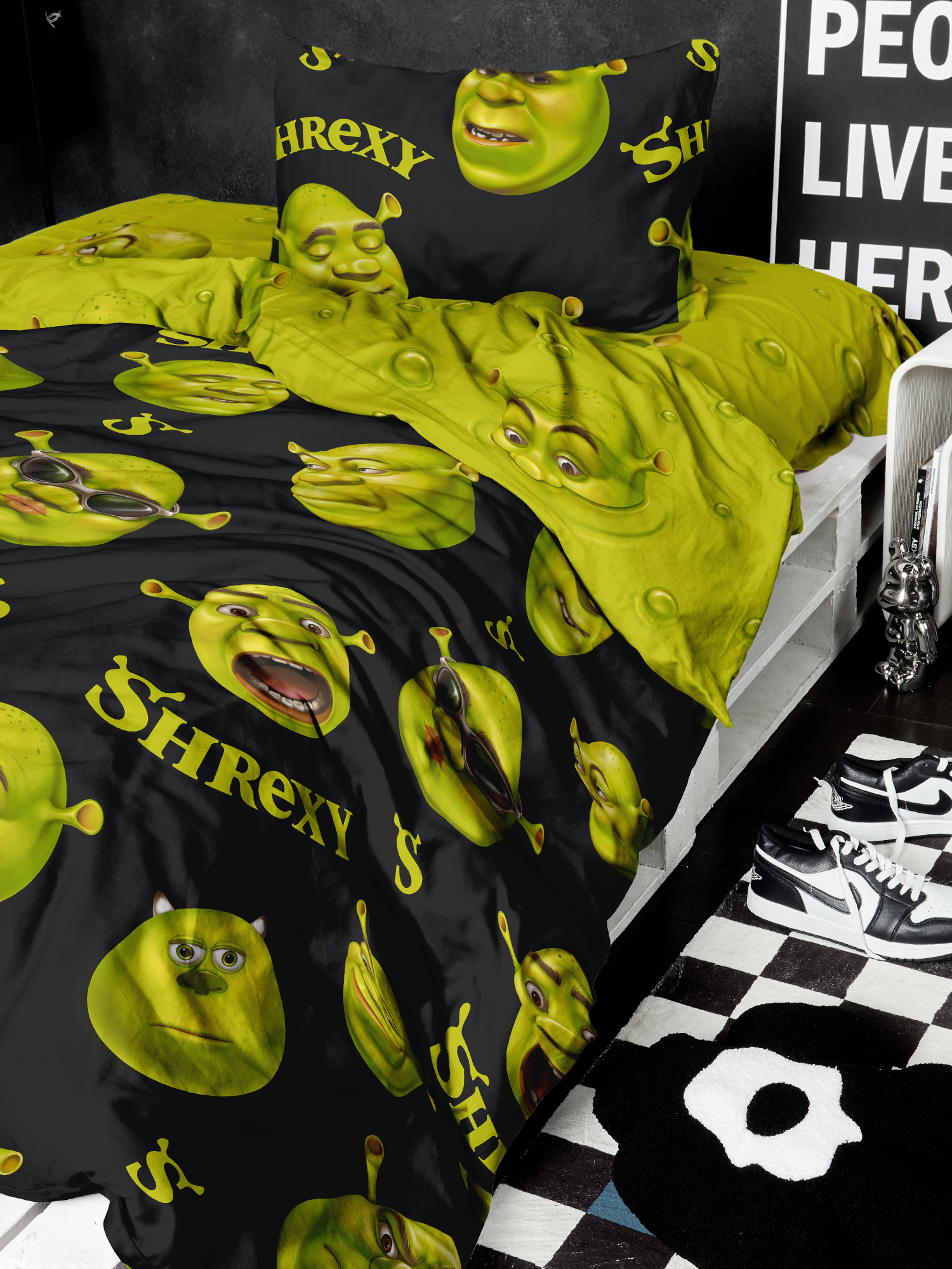 Постельное бельё Crazy Getup Shrexy 0