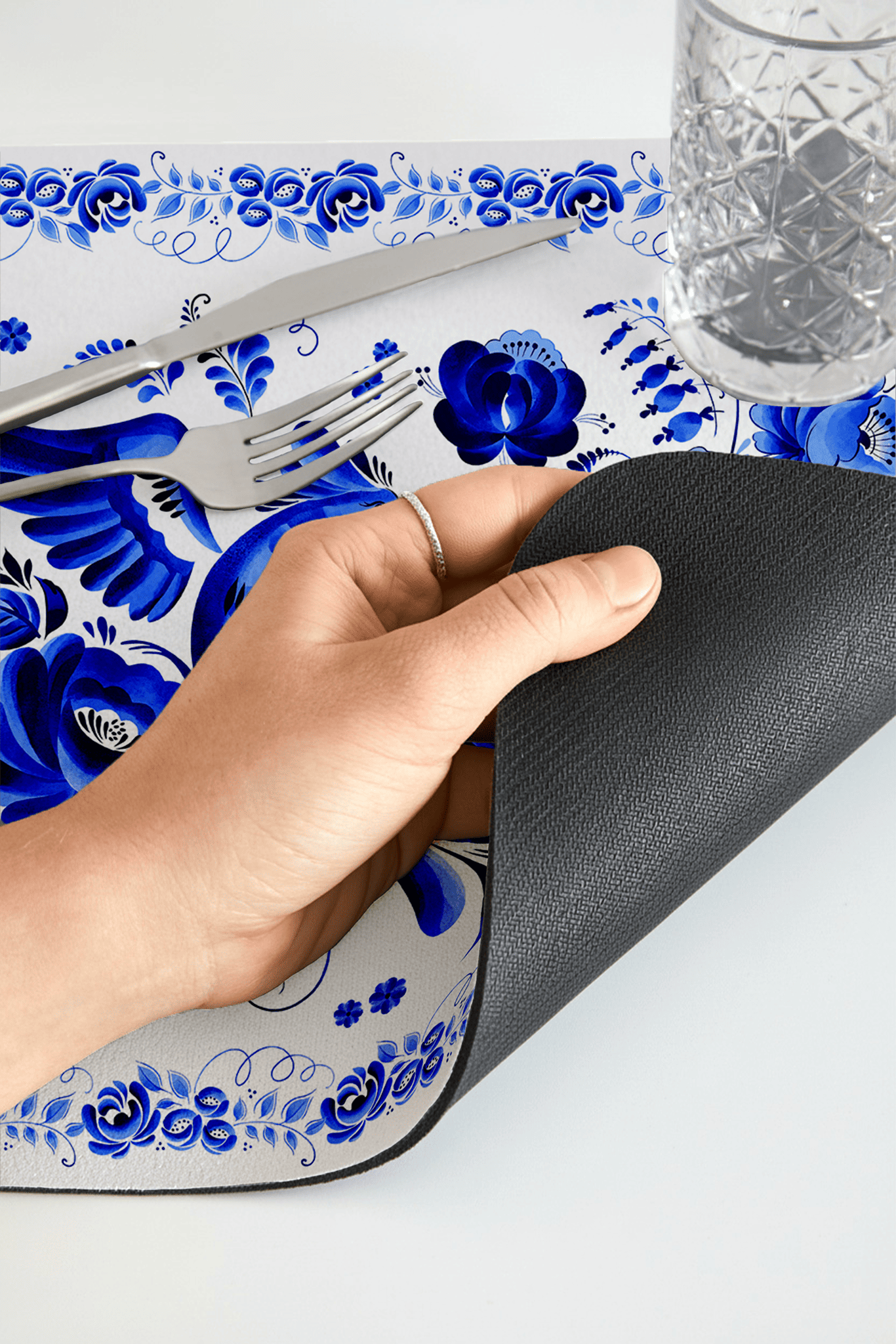 Коврик Унисон Гжель 4