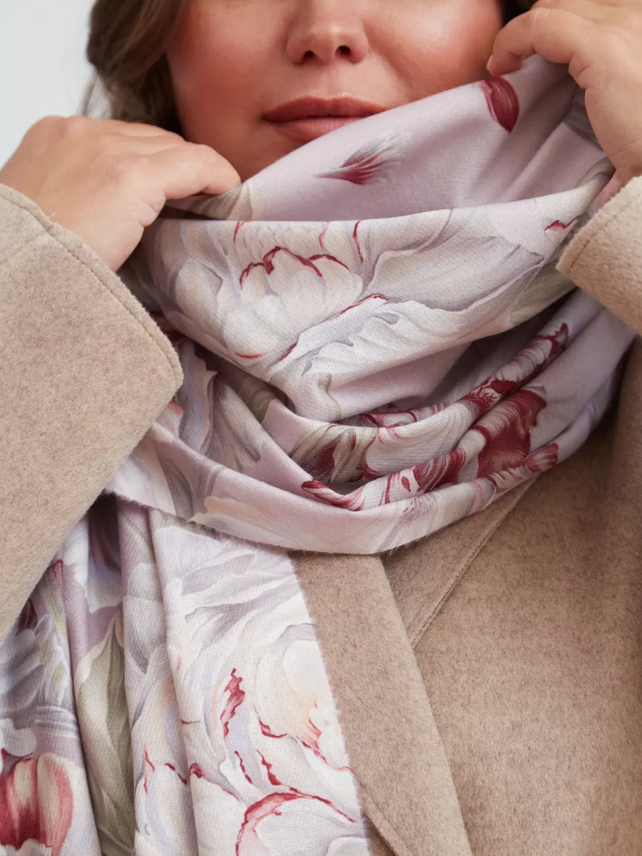 Шарф Mia Cara Пионы 1