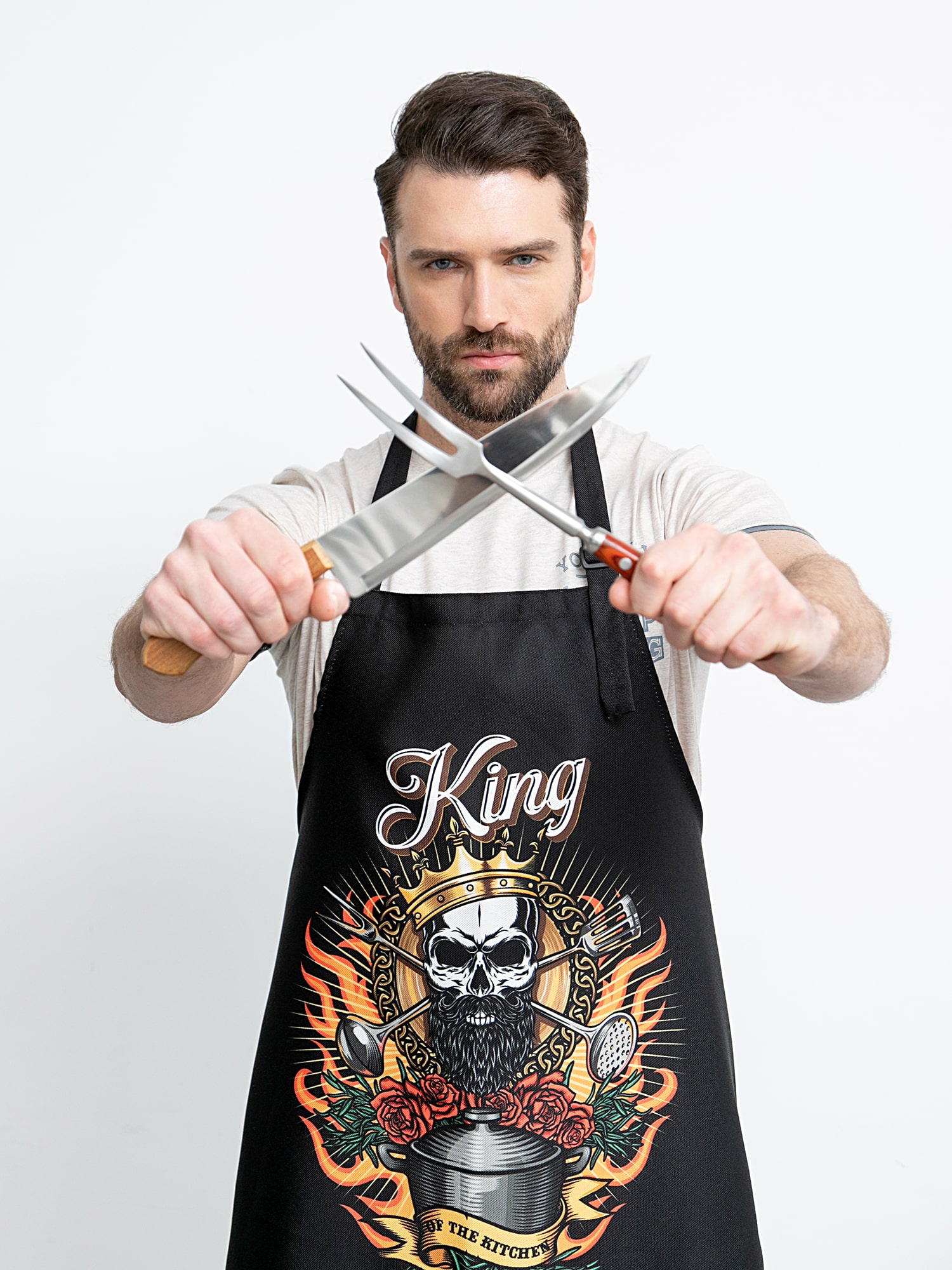 Фартук Унисон King of the kitchen 2