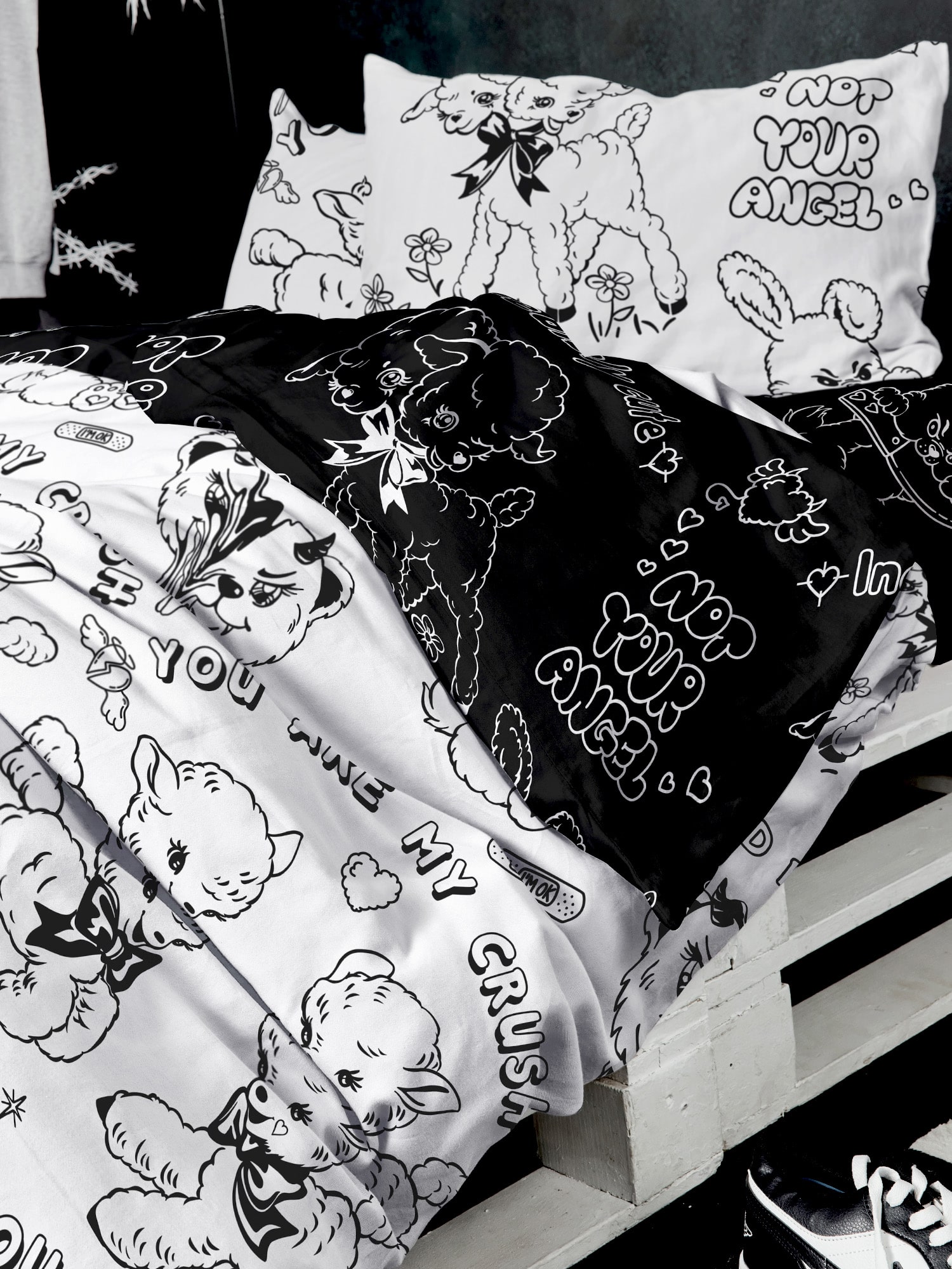 Постельное бельё Crazy Getup Evil cute 1