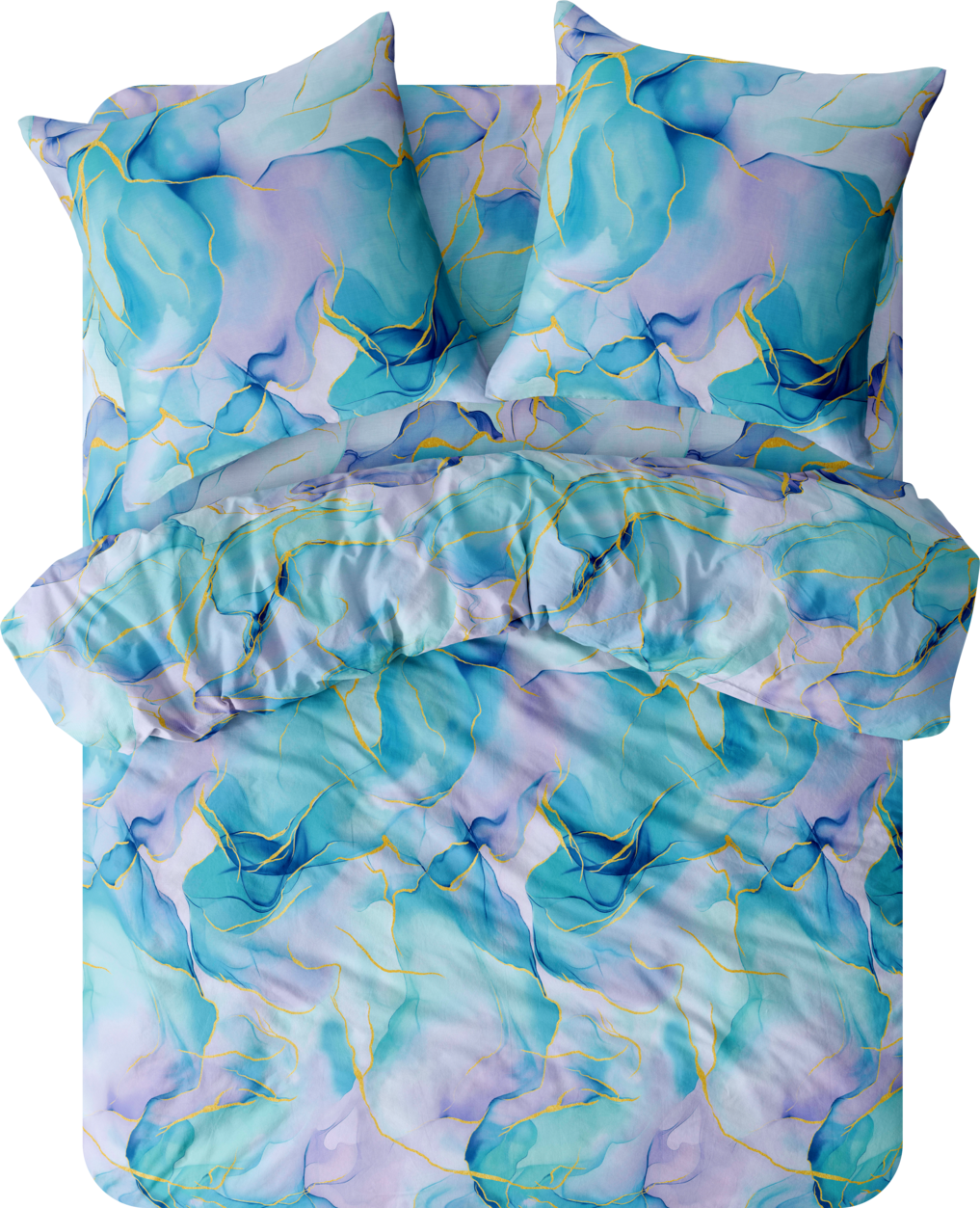 Постельное бельё Флоранс Небесный мрамор 0