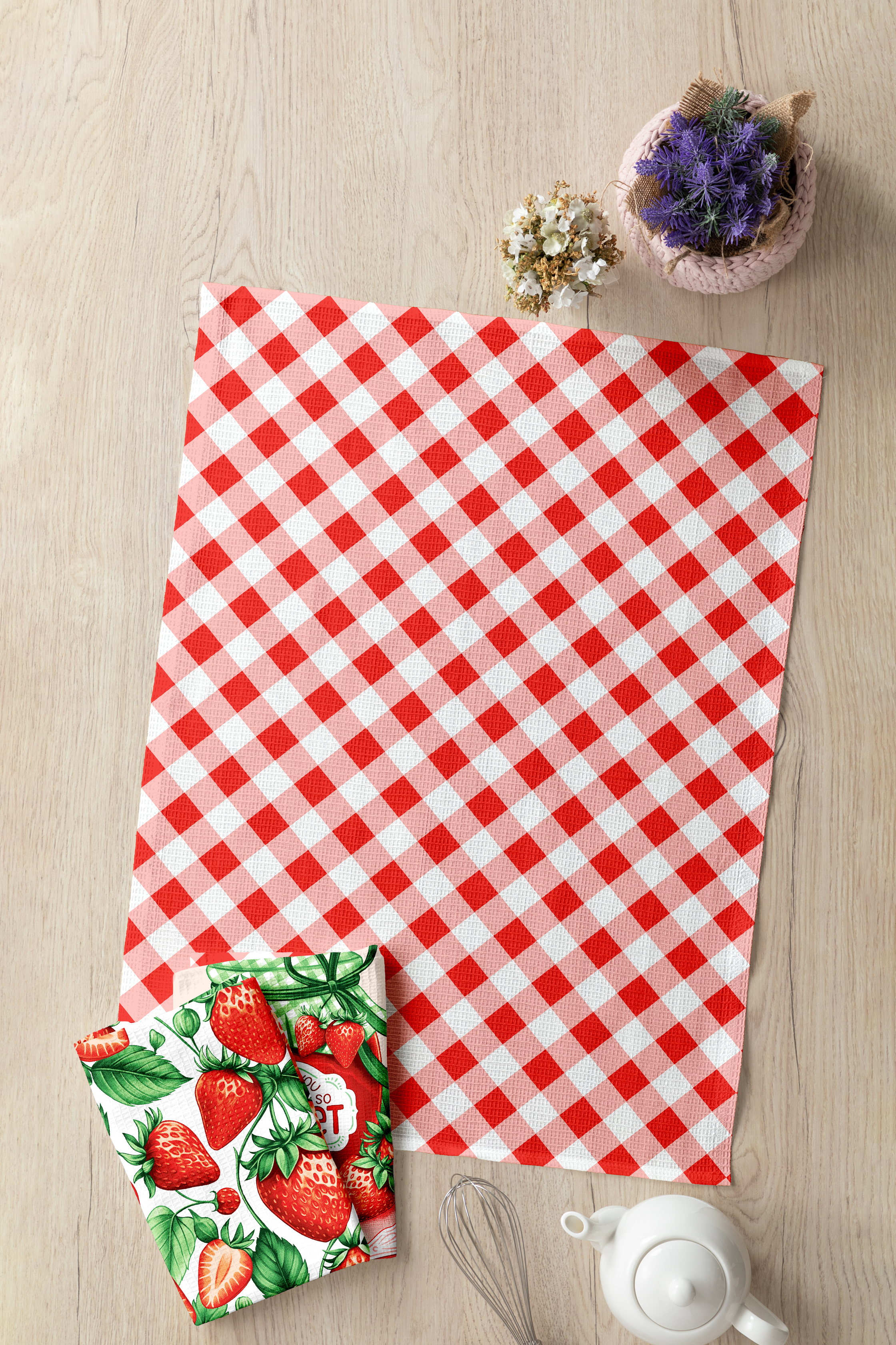 Комплект полотенец Mia Cara Сладкая клубника 2