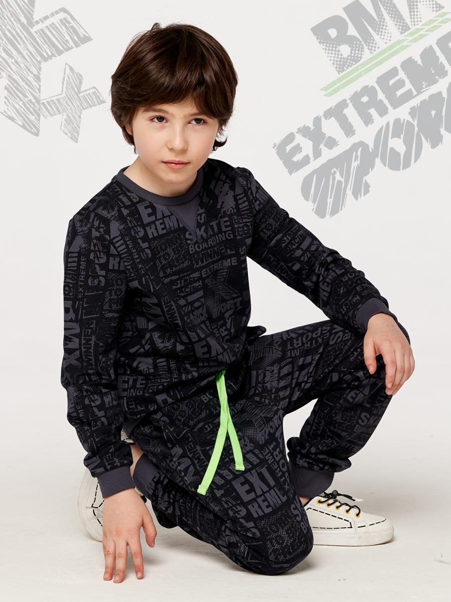 Брюки Bike Riders Серо-синий Рисунок, Juno 2