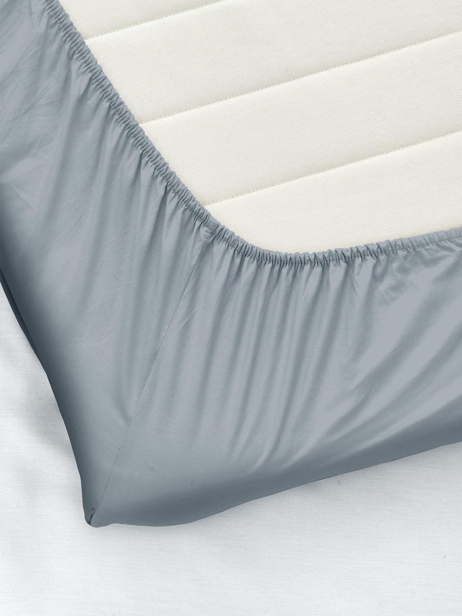 Простыня на резинке Унисон Grey 1