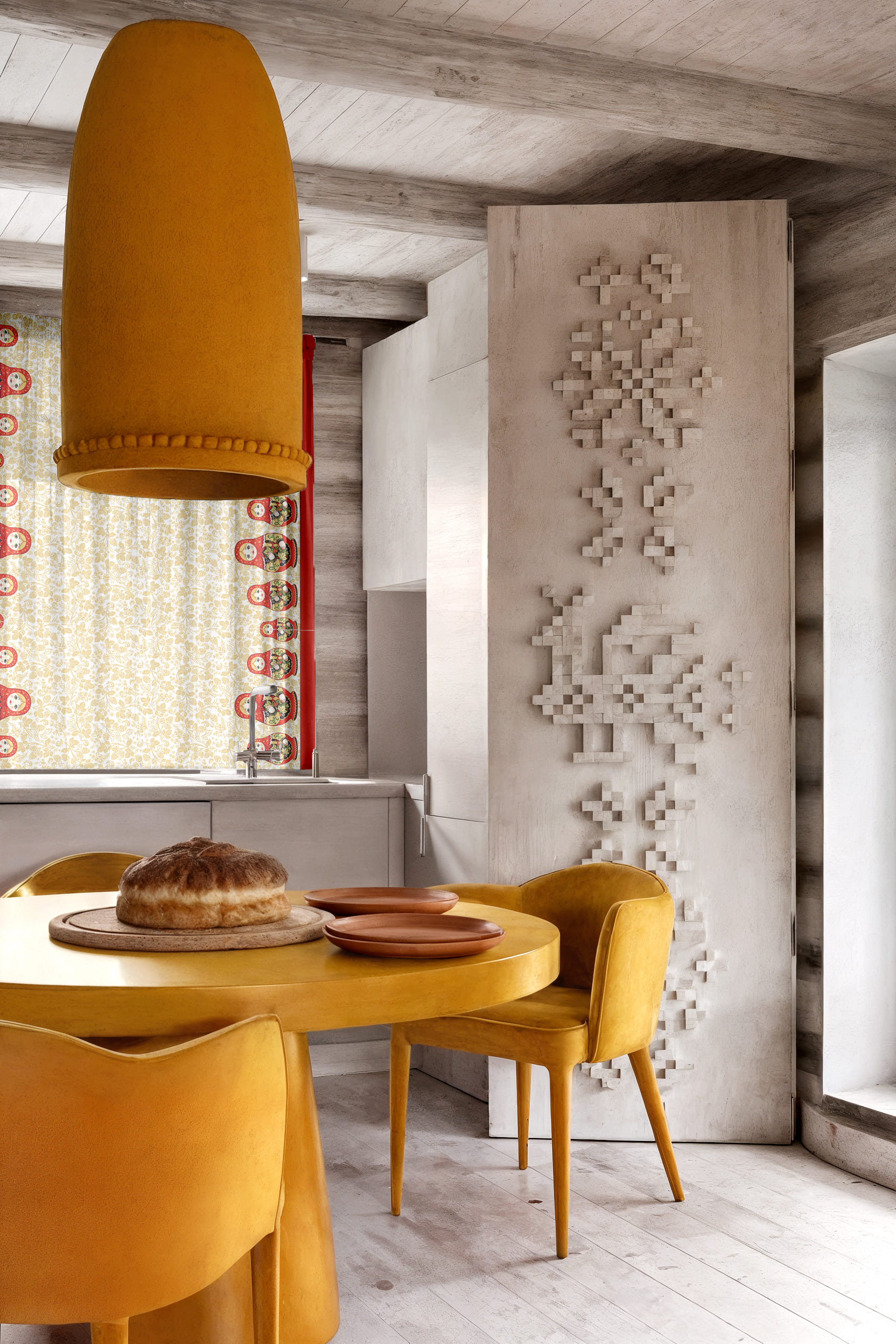 Комплект штор Унисон Матрешка 3