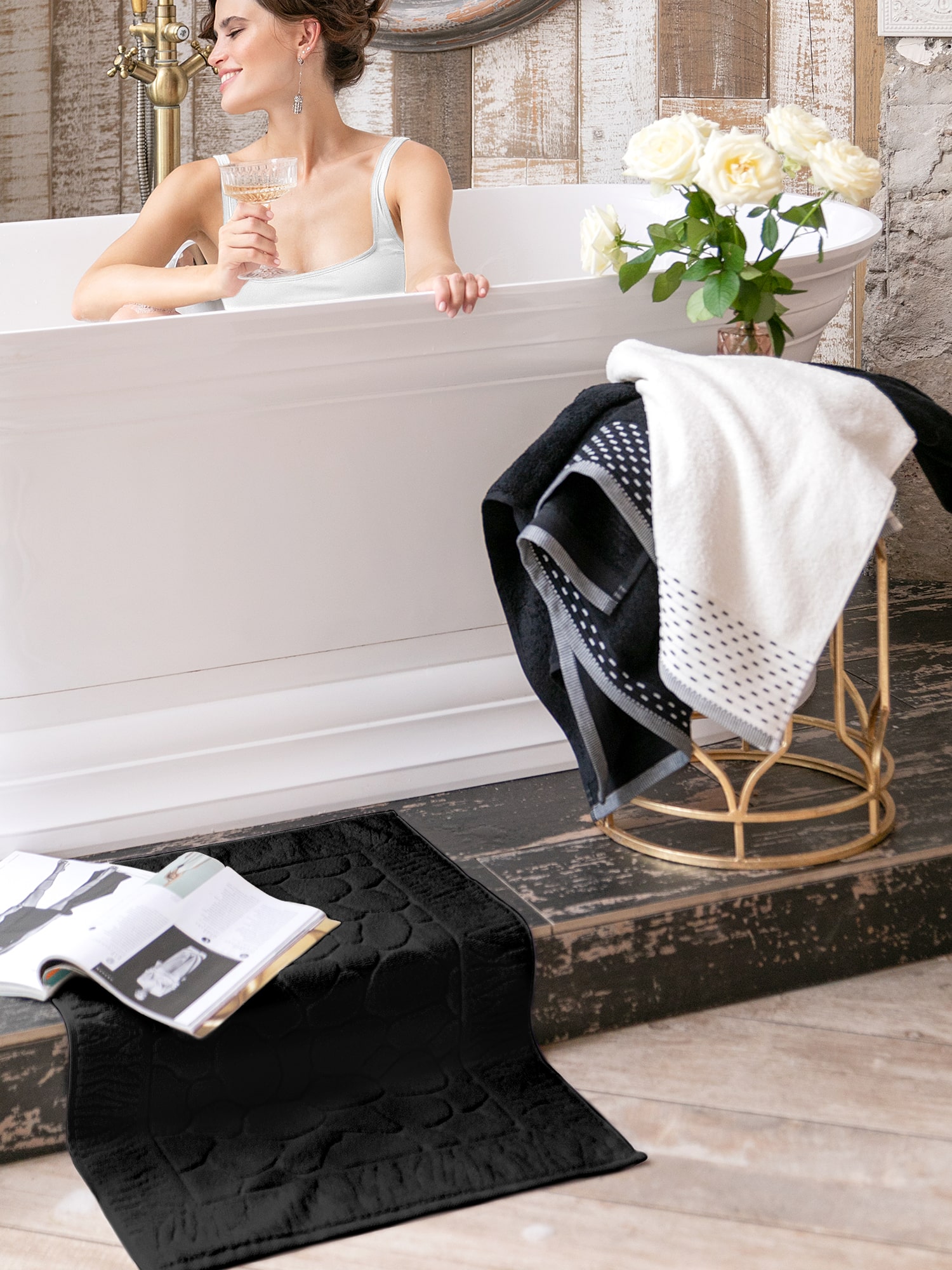 Полотенце махровое Mia Cara Коврик 1