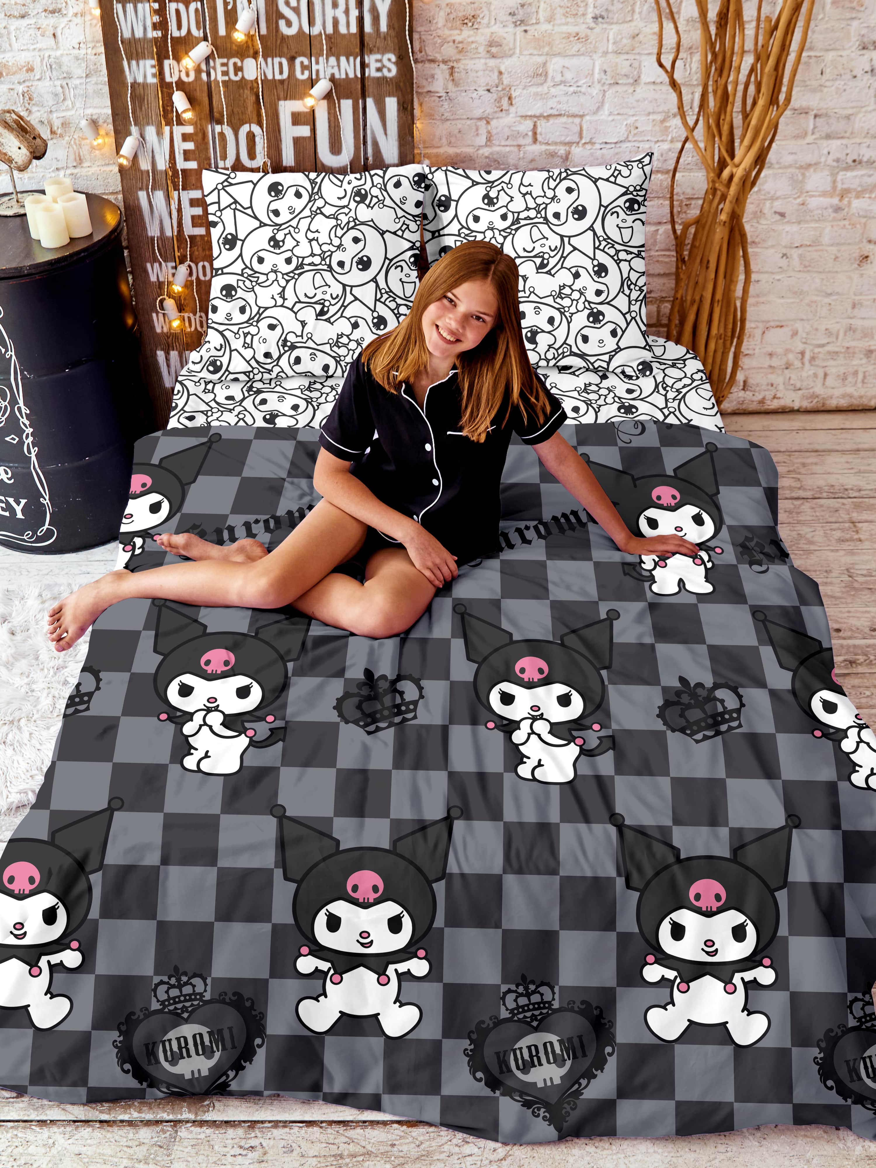 Постельное бельё Непоседа Gothic Kuromi 3