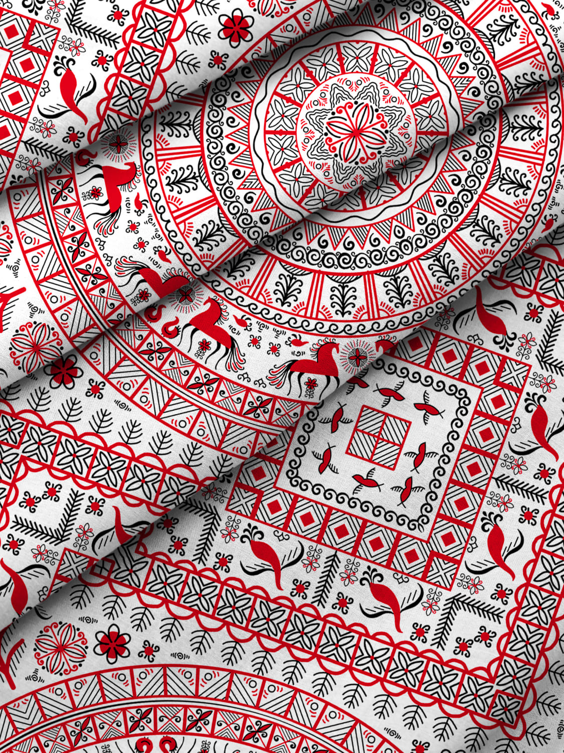 Простыня на резинке Унисон Мезенская 4