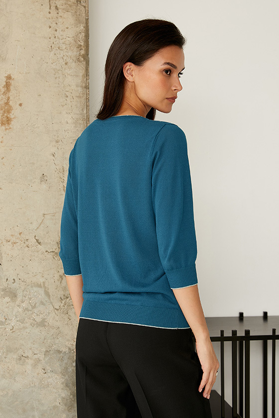 Джемпер женский Frozen Mist синий, BeGood 2