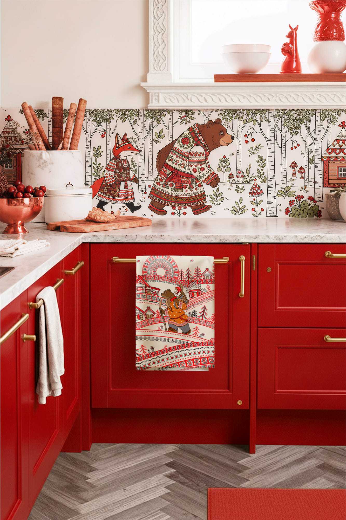 Комплект полотенец Унисон Сказки 3