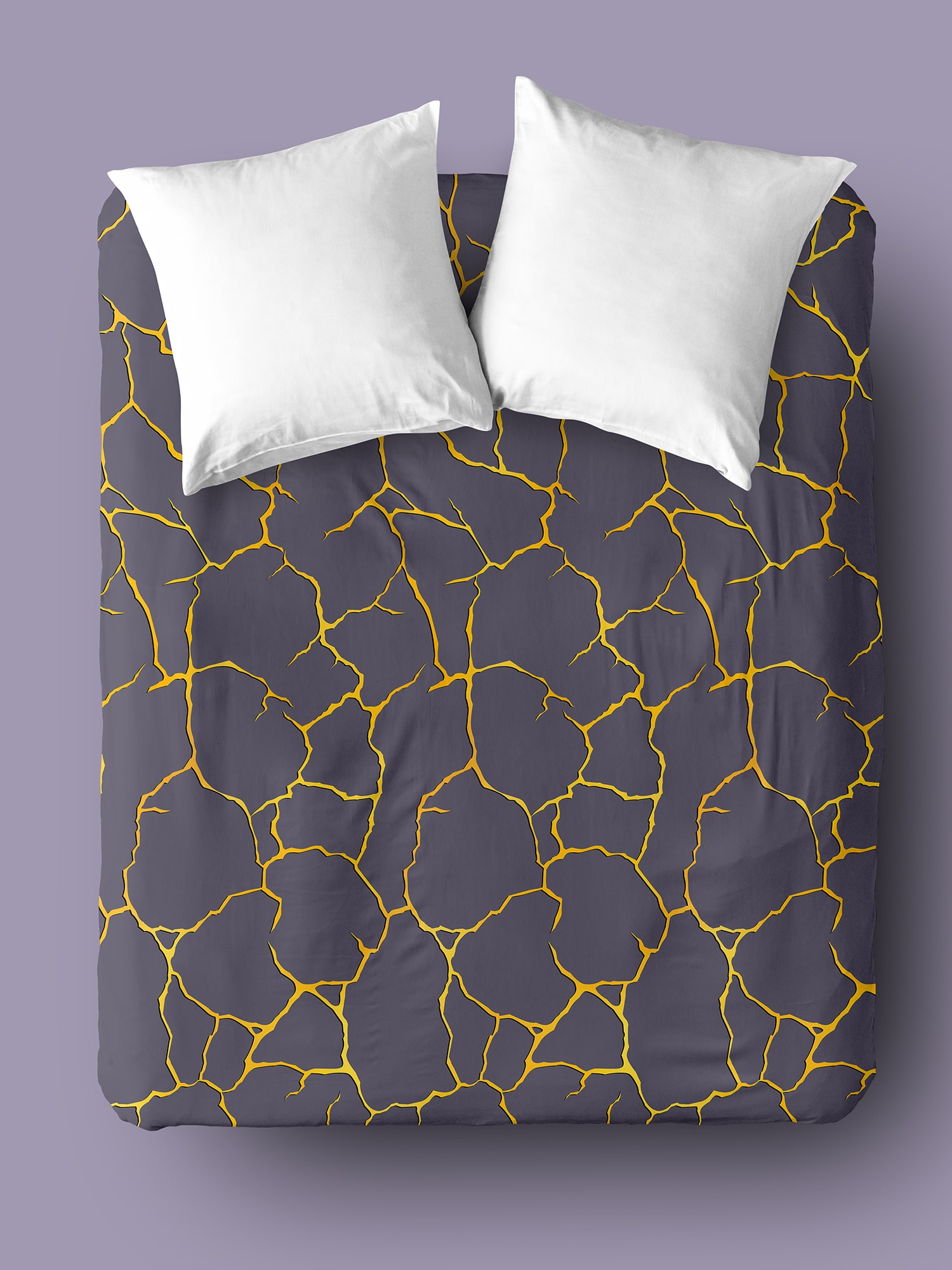 Простыня на резинке Флоранс Golden lightning grey 0