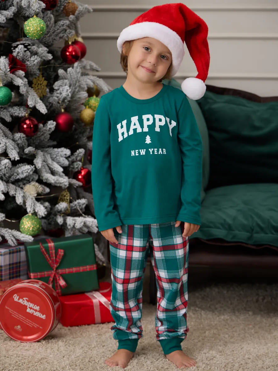 Пижама Juno Клетка 0