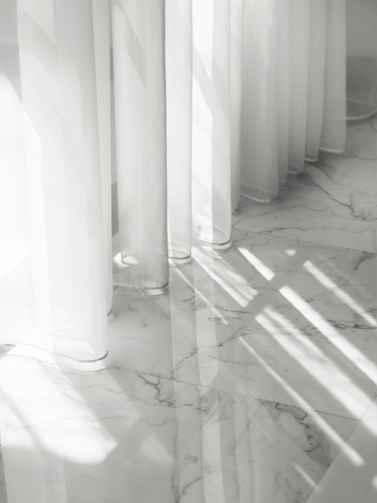 Тюль-вуаль, белый, Унисон 3