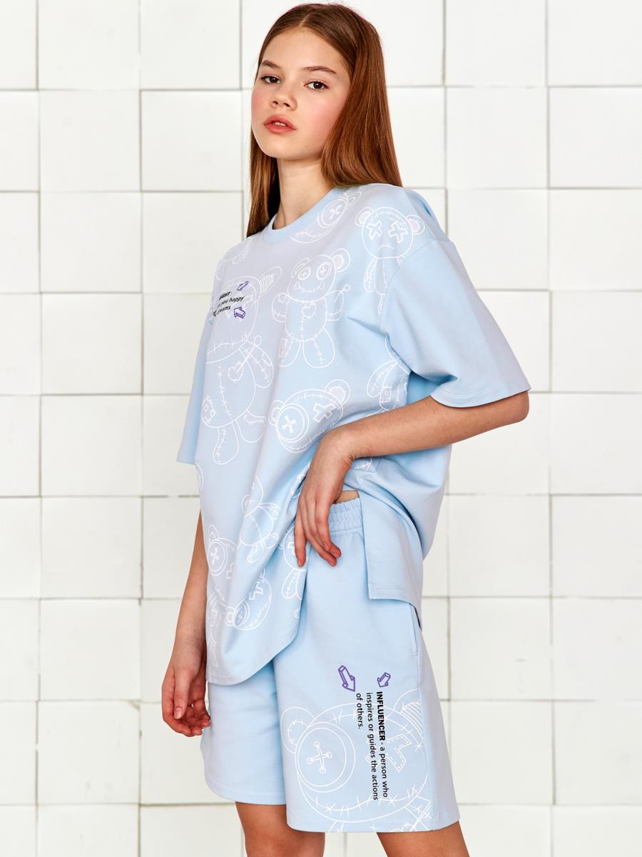 Комплект Soft lines Голубой, Crazy Getup 3