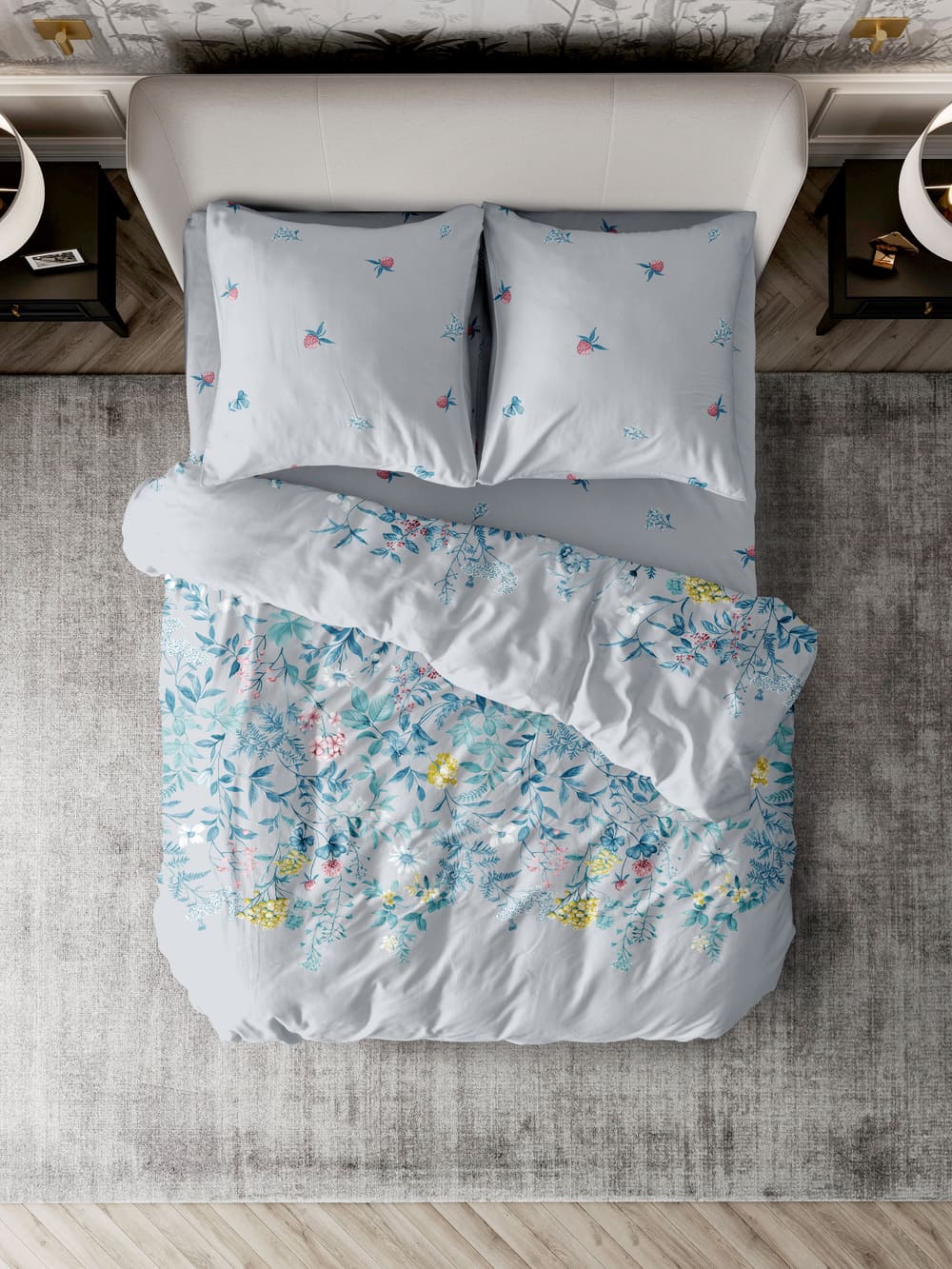Постельное бельё Mia Cara Полевая эстетика 0