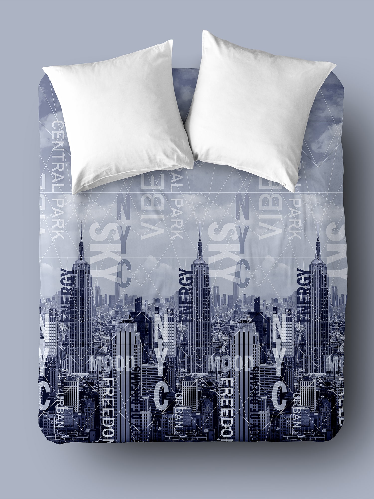 Простыня на резинке Унисон Dream City 0