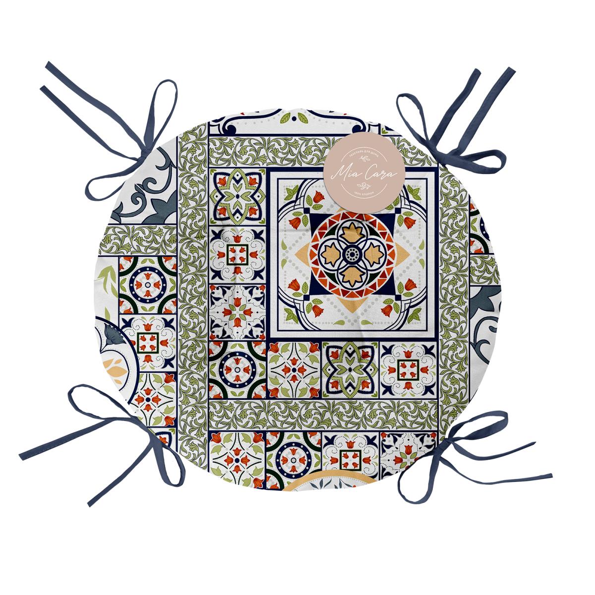 Подушка на стул Mia Cara Азулежу 2