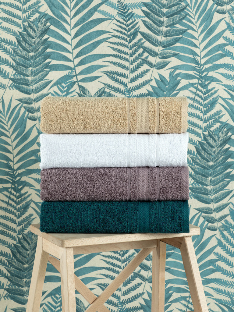 Комплект махровых полотенец "Барбара", карамель, Mia Cara 6