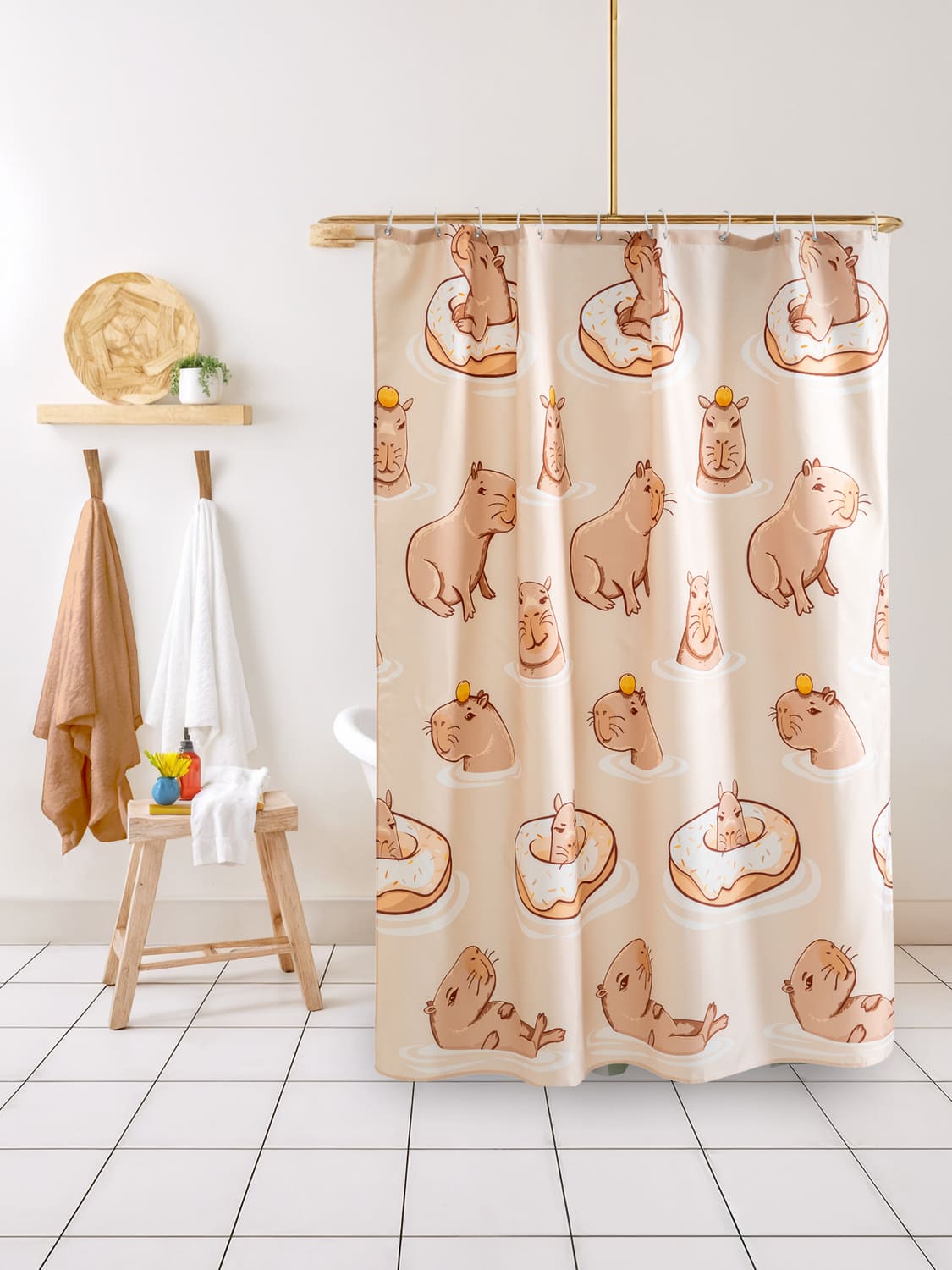 Штора Crazy Getup Капибара 2