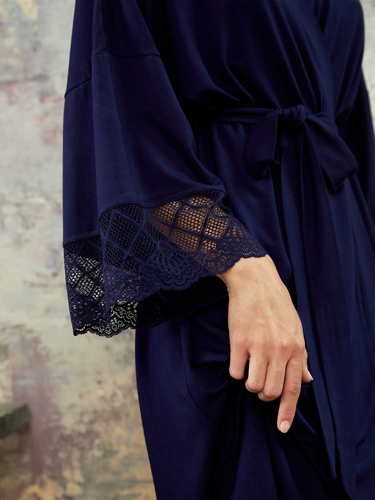 Халат Gretta Синий, Mia Cara 4