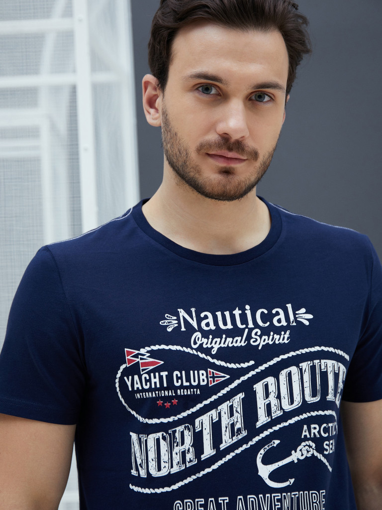 Футболка Regatta Темно-синий, BeGood 1