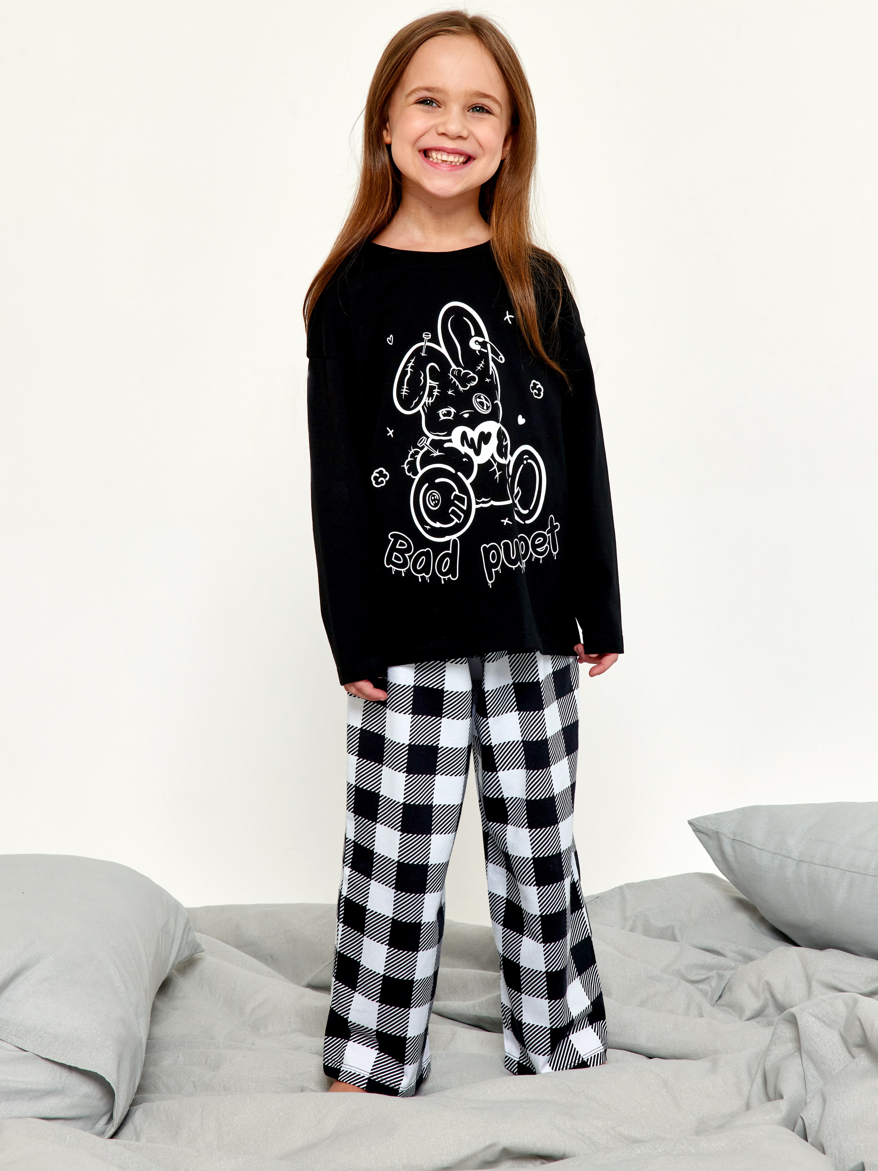 Пижама Juno Клетка 0