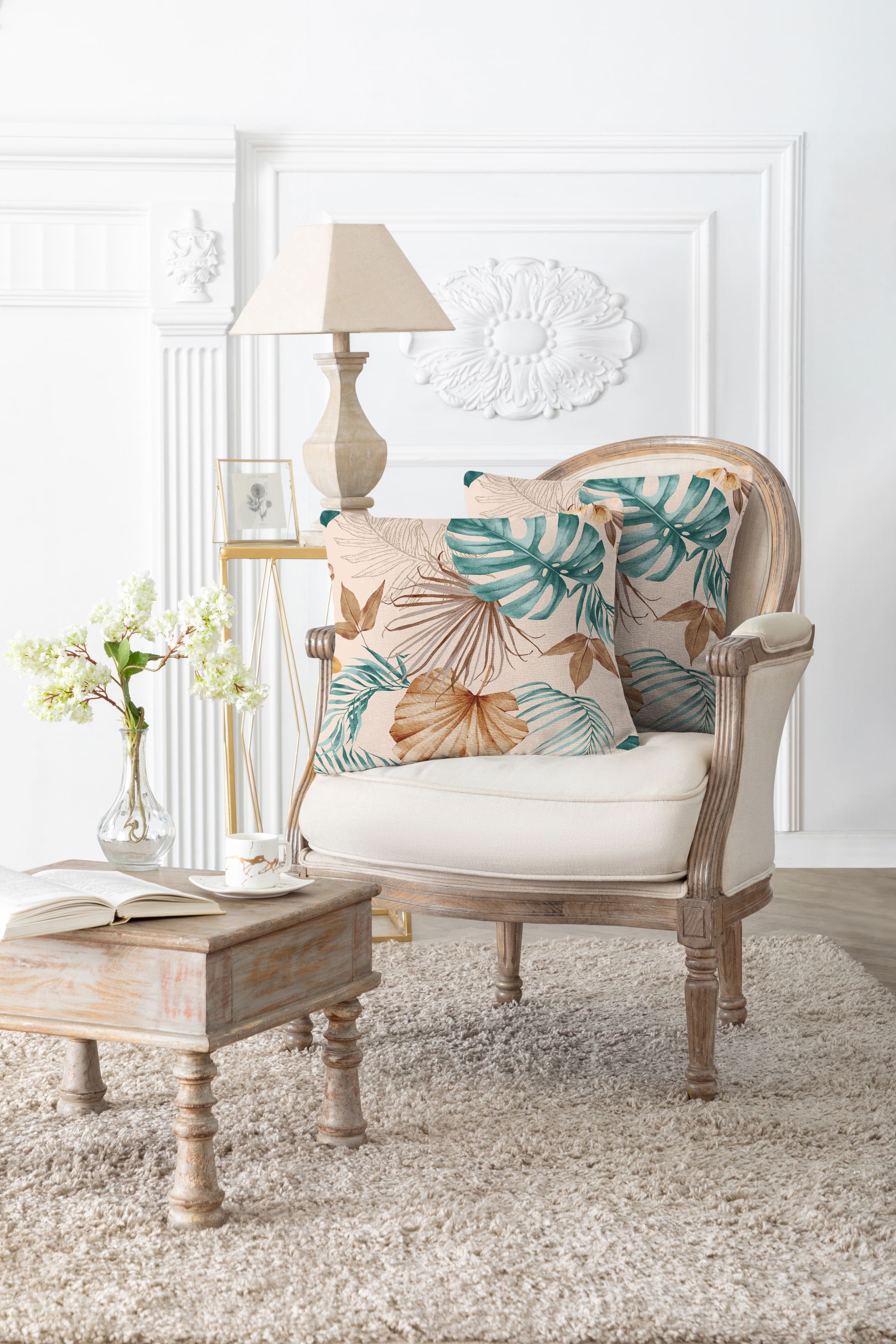 Наволочки декоративные Mia Cara Тропическая пальма 2