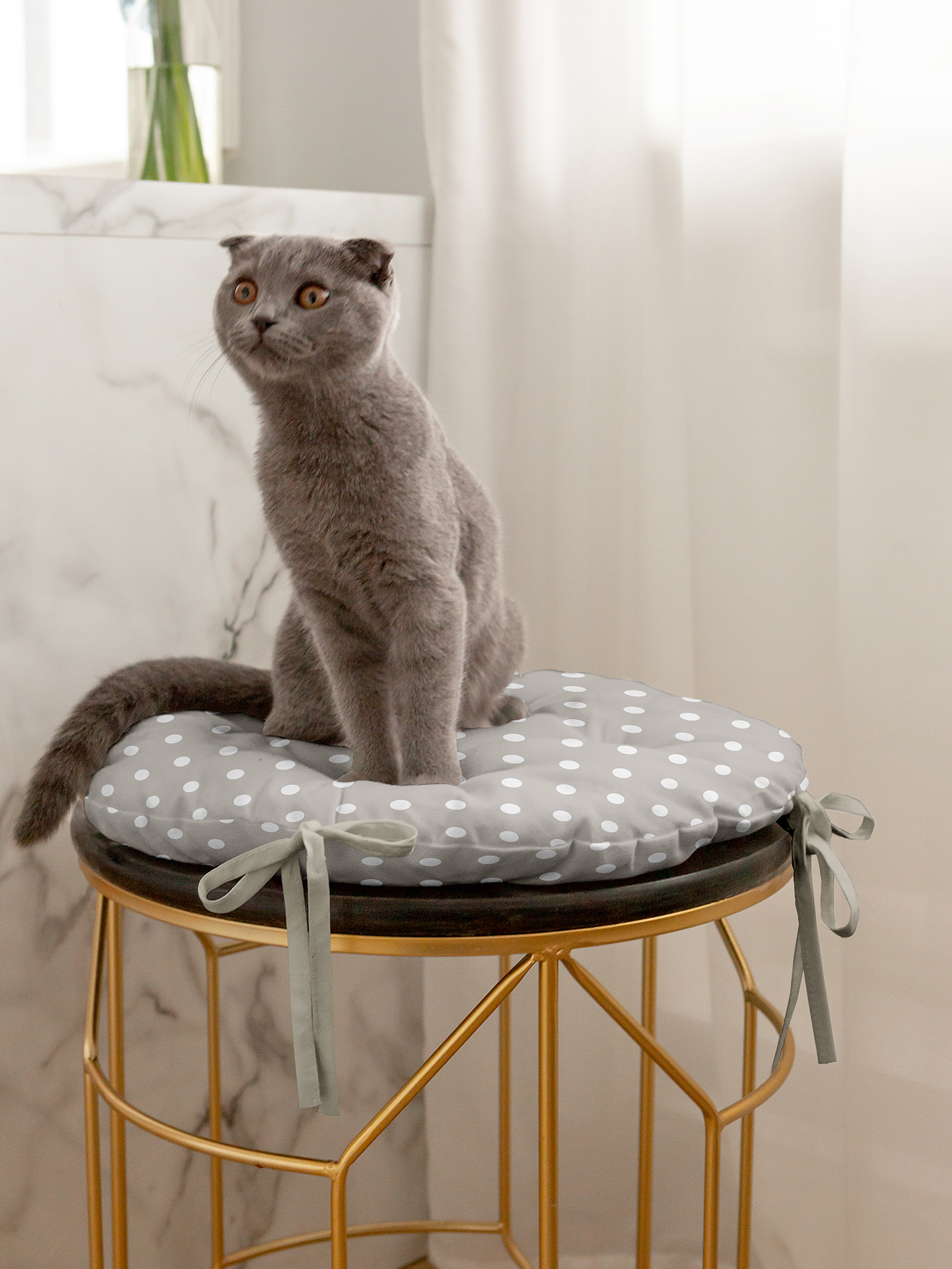 Подушка на стул Горох, Mia Cara 1