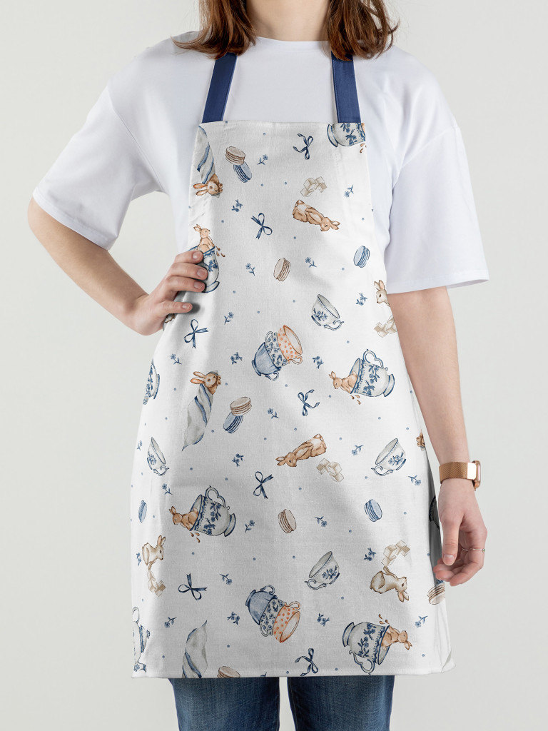 Фартук рогожка "Зайчики", Mia Cara 1