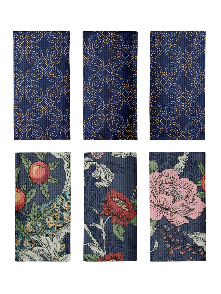 Комплект вафельных полотенец "Edem", Mia Cara 2