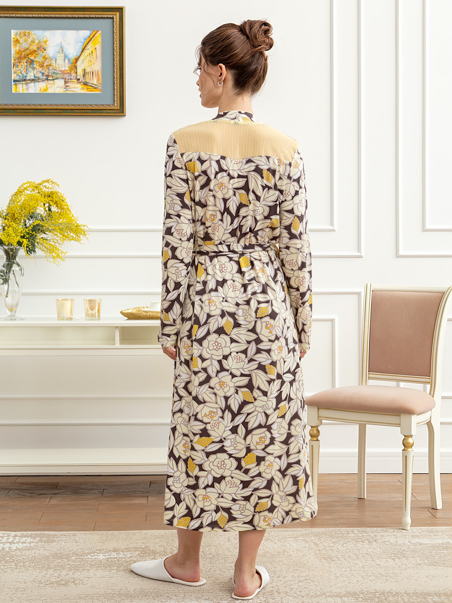 Халат Mia Cara Цветы 2