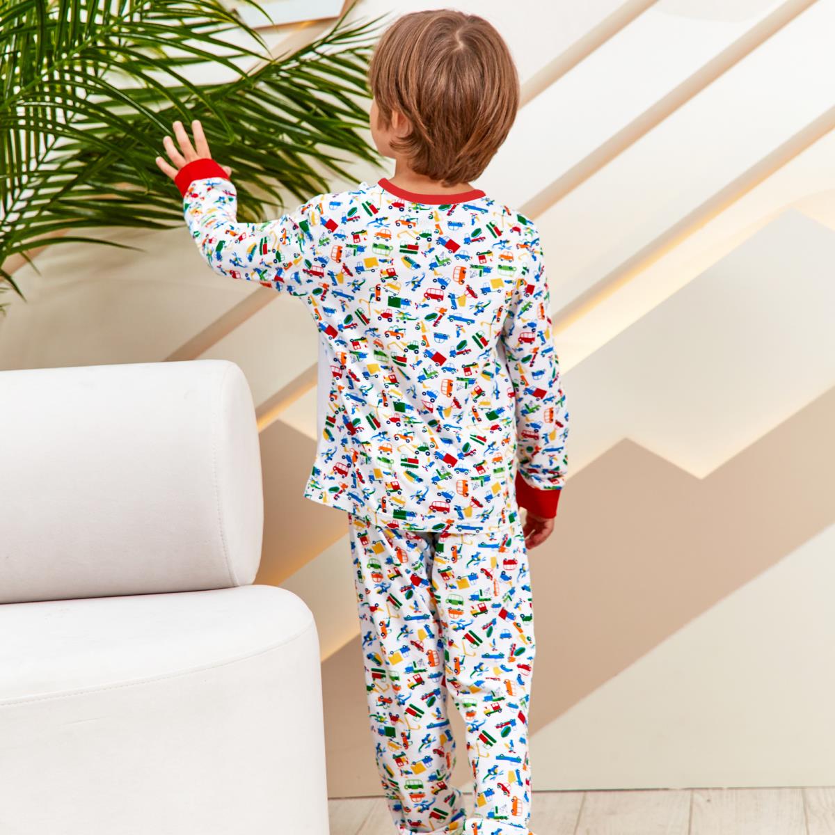 Пижама Juno Машинки 7