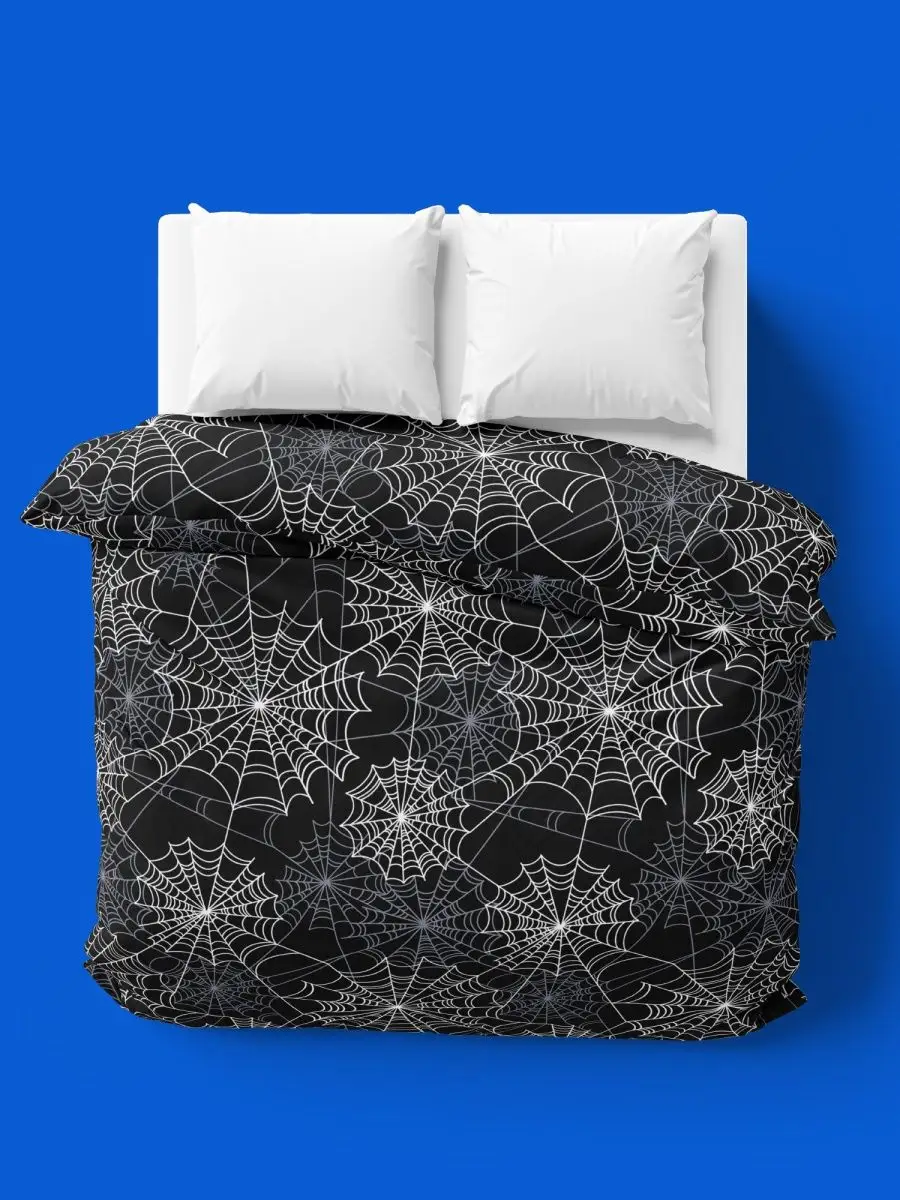 Пододеяльник Crazy Getup Spiderweb black 1